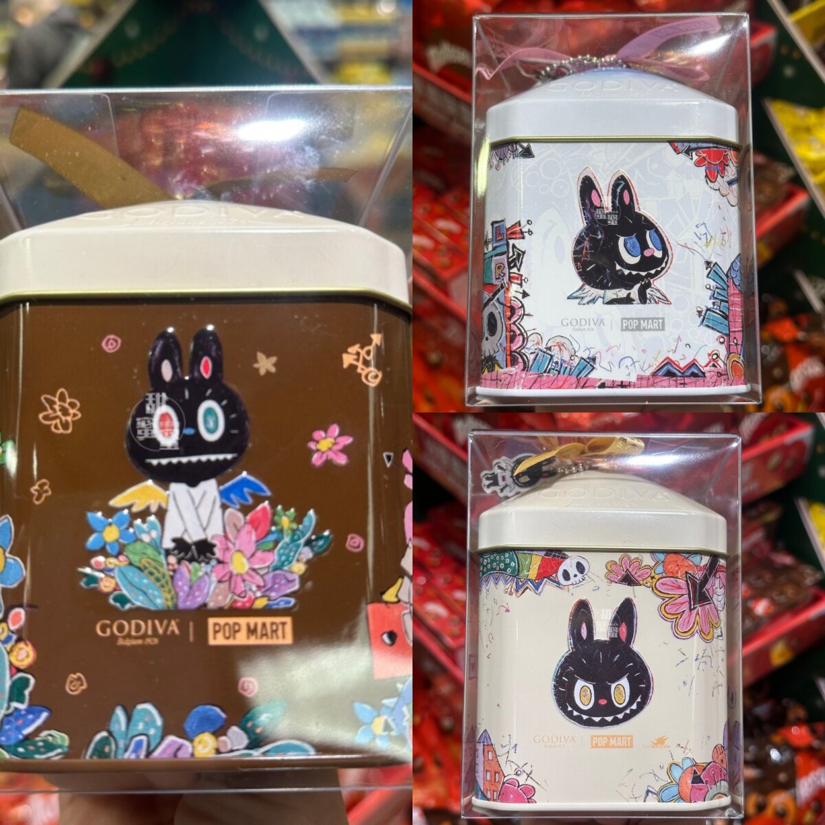 香港代购 GODIVA歌帝梵拉布布礼盒/牛奶/榛子黑巧克力圣诞礼物