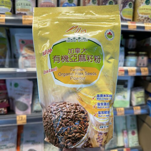 点点绿即冲加大拿有机亚麻籽粉