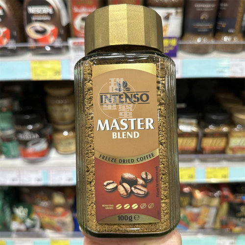 INTENSO大师即溶咖啡瓶装100g