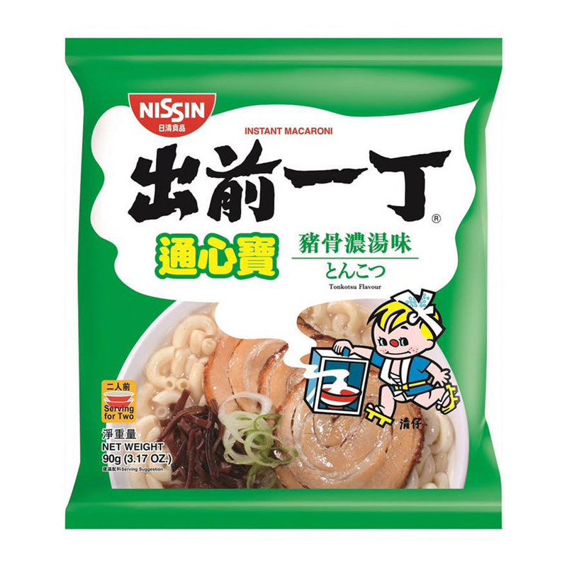 日清出前一丁猪骨浓汤海鲜通心粉