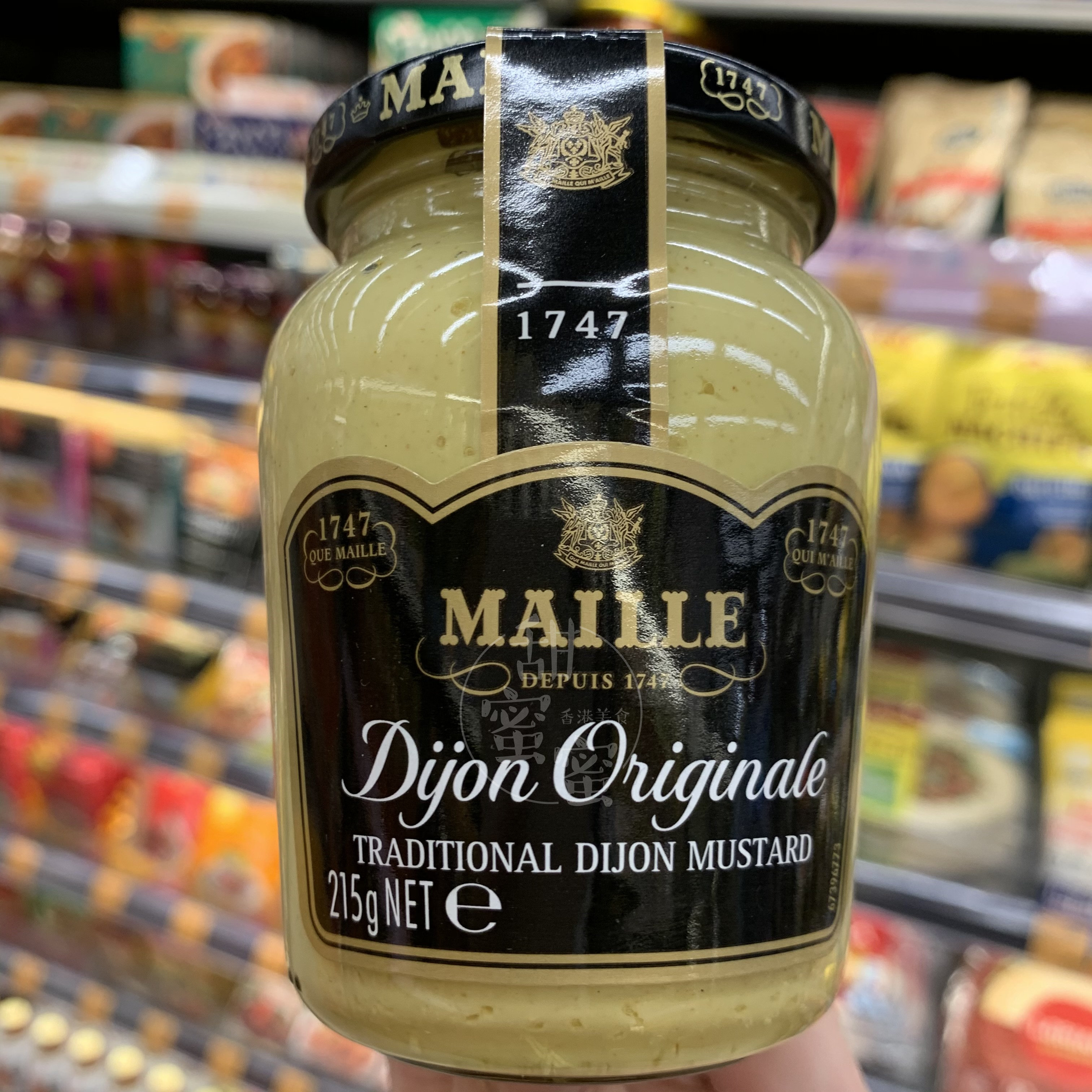 香港代购 进口食品maille法式芥末芥辣酱 西式调味酱215g