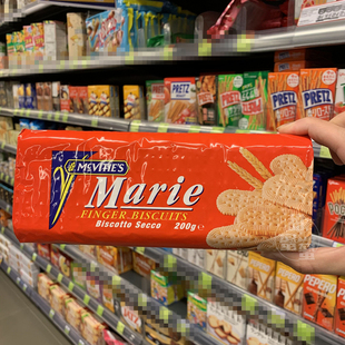 香港代购 Mcvities麦维他 Marie玛莉手指饼条装200g 下午茶饼干
