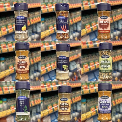 香港代购 进口调味粉SANTA MARIA烤肉粉红辣椒粉百里香欧芹肉桂粉