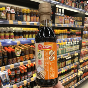 香港代购 AMOY淘大 头遍甜豉油250ml 全天然酿造酱油烹饪炒菜调味