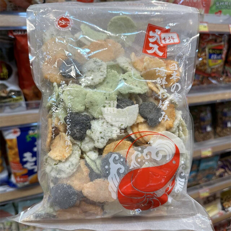 荣光堂杂锦海鲜脆片袋装300g