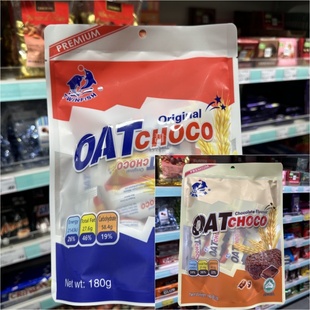 香港代购 马来西亚进口双鱼OAT白巧克力燕麦条糖杂粮早餐能量棒