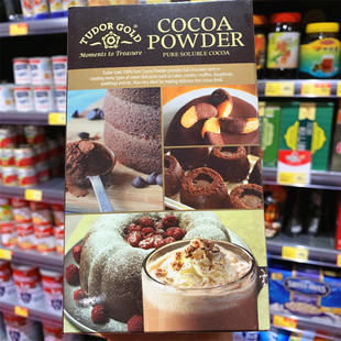 香港代购 TUDOR GOLD金舵 COCOA POWDER纯可可粉蛋糕粉盒装250g