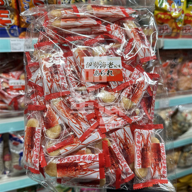 香港代购 进口 伊势海老 龙虾米果仙贝脆米饼网红零食300g,零食/坚果/特产,膨化食品,淘宝优惠券,粉丝福利购,淘宝优惠卷