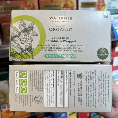 WAITROSEDUCHY有机薄荷茶包