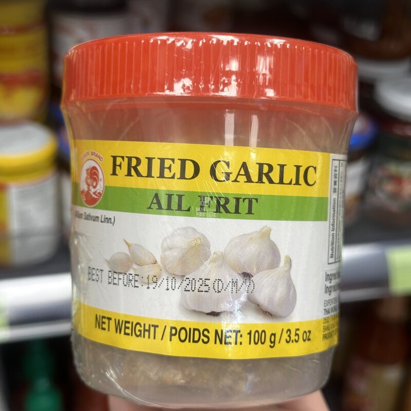 香港代购 进口 COCK炸蒜 100g 烹饪调味料