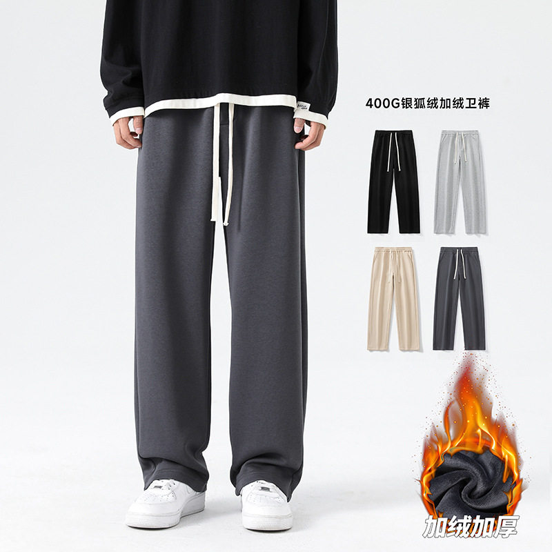 智快鱼素拼男装老爷车官方旗舰店北纬30度男裤子潮牌高级感痞帅风