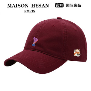 【官网正品】Maison Hysan小狐狸百搭防晒男女鸭舌帽休闲棒球帽夏
