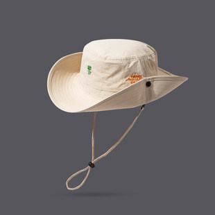 【官网正品】New Bcfauae NB官方正品防晒遮阳帽子渔夫帽大檐速干