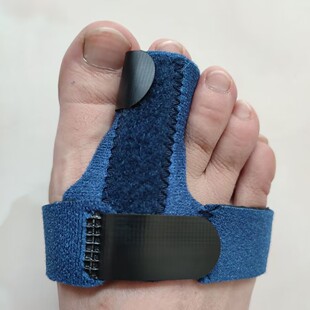 脚趾固定支具脚趾头大拇指保护套扭伤矫正夹板受伤护具矫形器