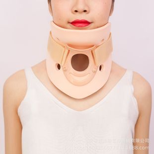 高分子颈托护颈 颈椎牵引手术固定器 费城家用劲气切式成人斜颈护