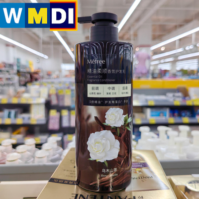 沃尔玛代购超市正品MEFREE精油柔顺香氛护发乳乌木山茶花香650ml
