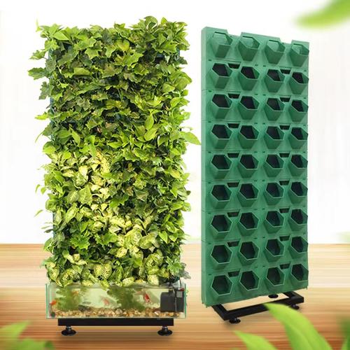 移动植物墙隔断立体种植落地花架
