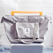 可折叠旅行包女短途手提超大容量健身包轻便待产收纳出差行李袋子