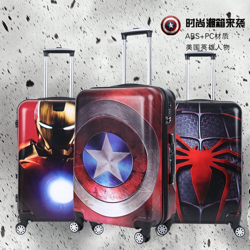 Универсальный детский чемодан подходит для мужчин и женщин, США, 24 дюймов