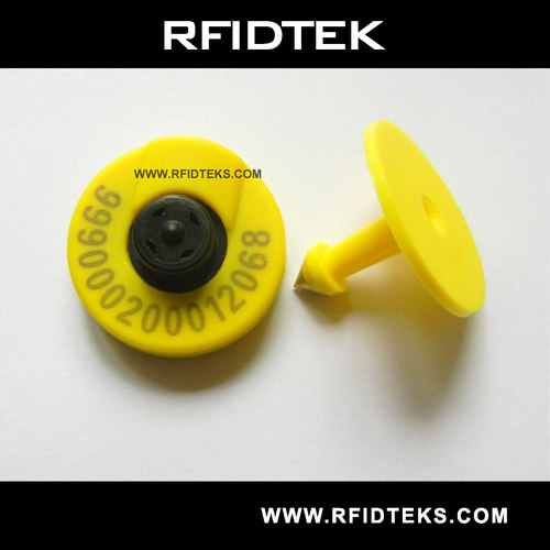 猪耳标动物耳标-ID电子耳标134.2KHz 耳标 RFID猪耳标 EM4305芯片