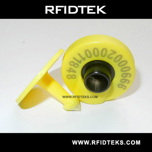 AET02 电子猪耳标 猪耳标RFID动物耳标 ISO11784/785，EM4305芯片