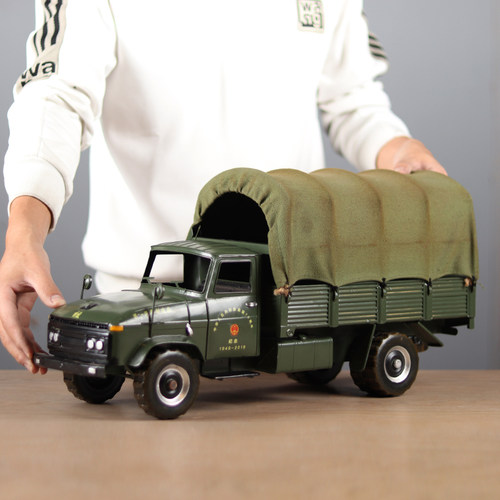 解放CA141运输卡车怀旧汽车摆件