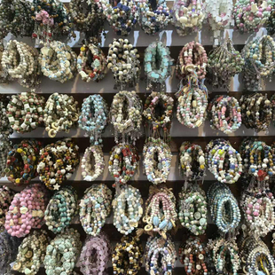 景德镇陶瓷手链混批盲盒新中式国风瓷珠手串地摊旅游饰品店拿货