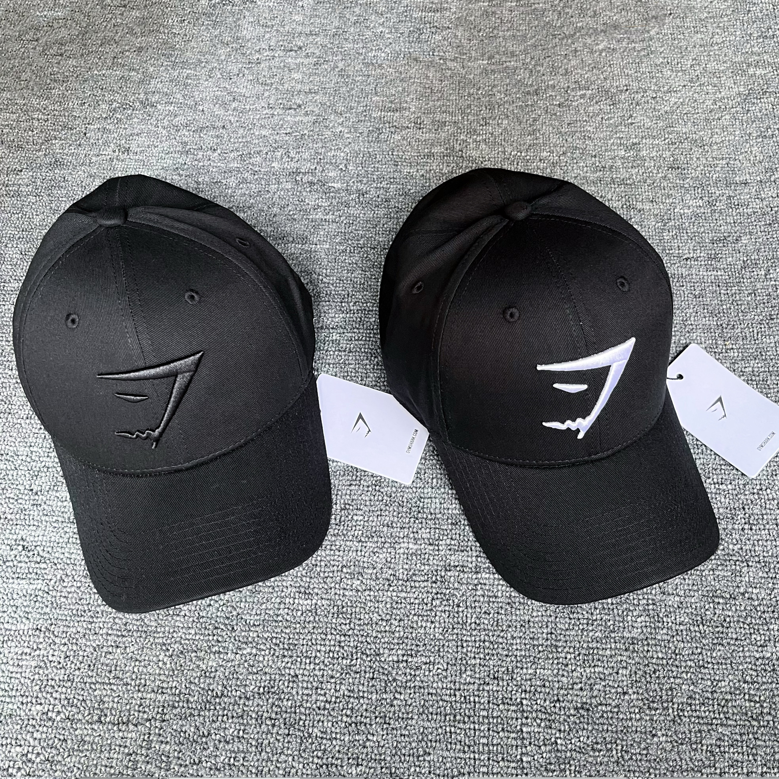 新款GYMSHARK CAP棒球帽男女万针刺绣标跑步运动帽训练健身鸭舌帽