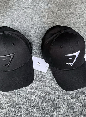 GYMSHARK CAP棒球帽男女万针刺绣标跑步运动帽训练健身鸭舌帽C1