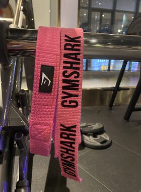 GYMSHARK SILICON健身训练男女硬拉护腕辅助带引体助力带保护手腕