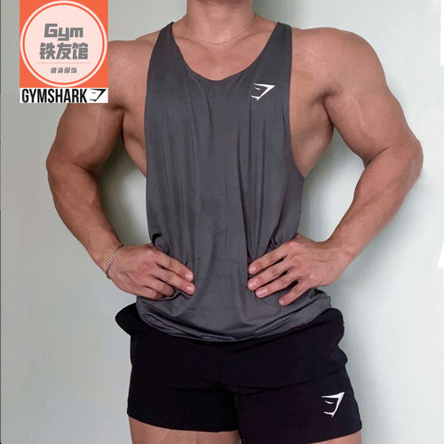 冲量福利GYMSHARK ARRIVAL速干工字背心男美式克里斯运动透气跑步