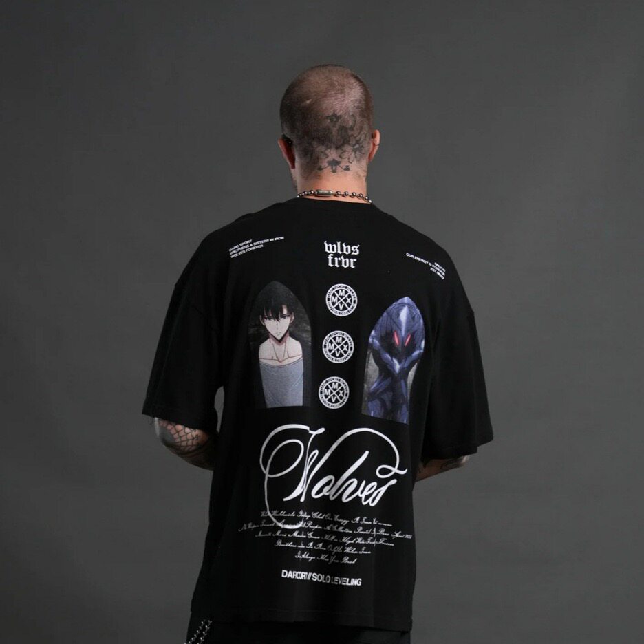 DARCSPORT SOLO LEVELING联名短袖男女美式运动休闲宽松棉质T恤