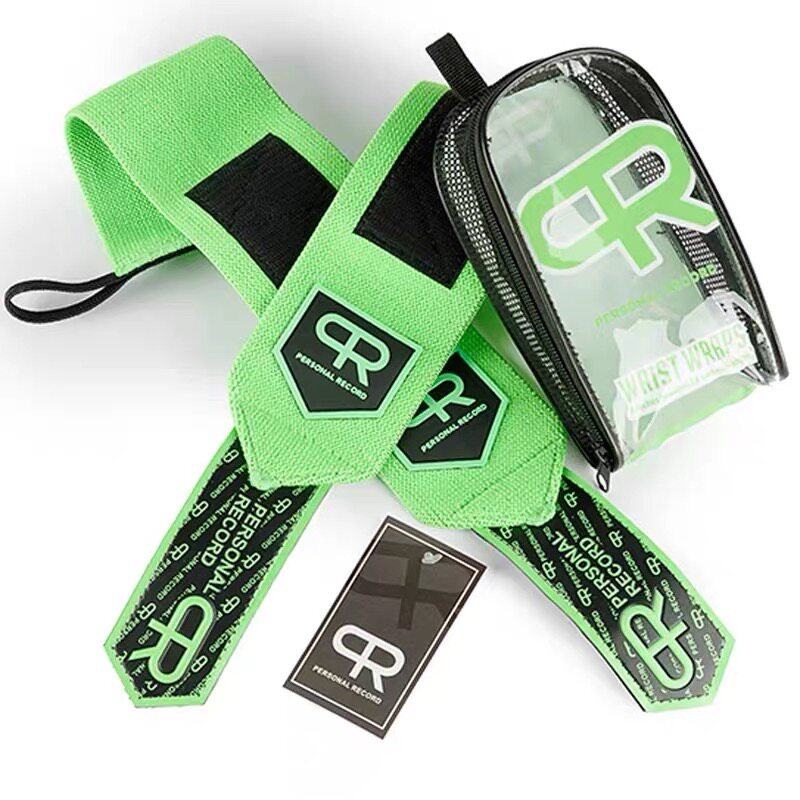 PR轮子哥护腕男健身训练卧推助力举重专业力量举健美防扭伤护手腕