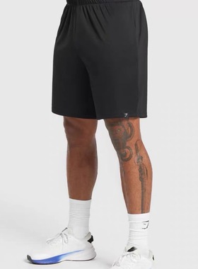 英国GYMSHARK TRAINNING综合训练短裤速干男女美式运动宽松五分裤