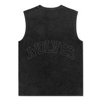 Darcsport collaboration Powerhouse washed-out men's sports and fitness loose vest cotton sleeveless T-shirt thumbnail 7
