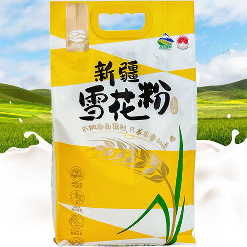 新疆雪花粉小麦粉麦香筋道