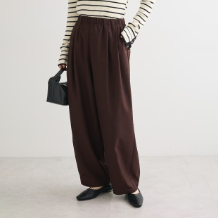 女款 裤 子休闲裤 显瘦春秋季 女裤 女士松紧腰宽松阔腿裤 长裤 K225 新款