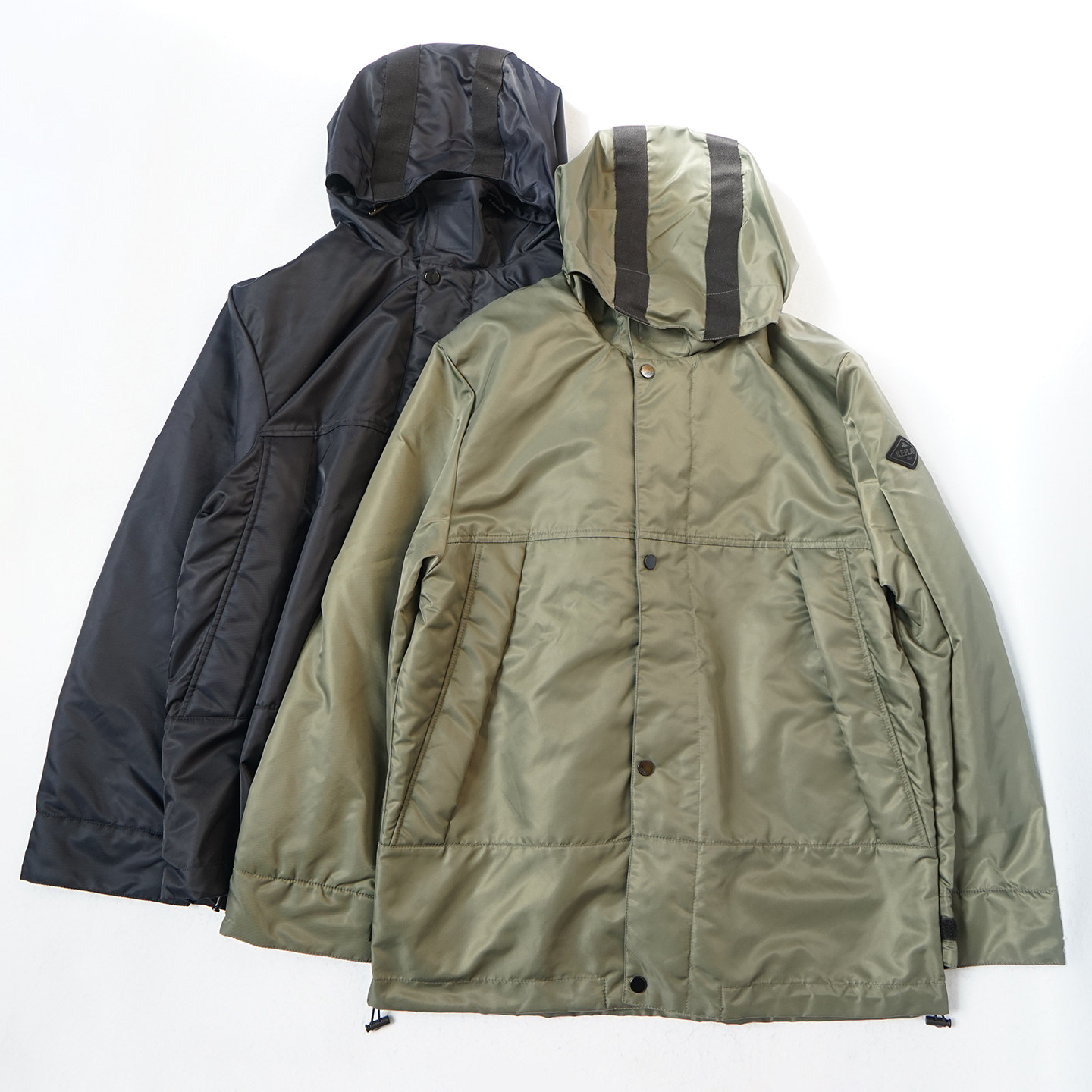 冬季新款保暖拉链棉服连帽外套男