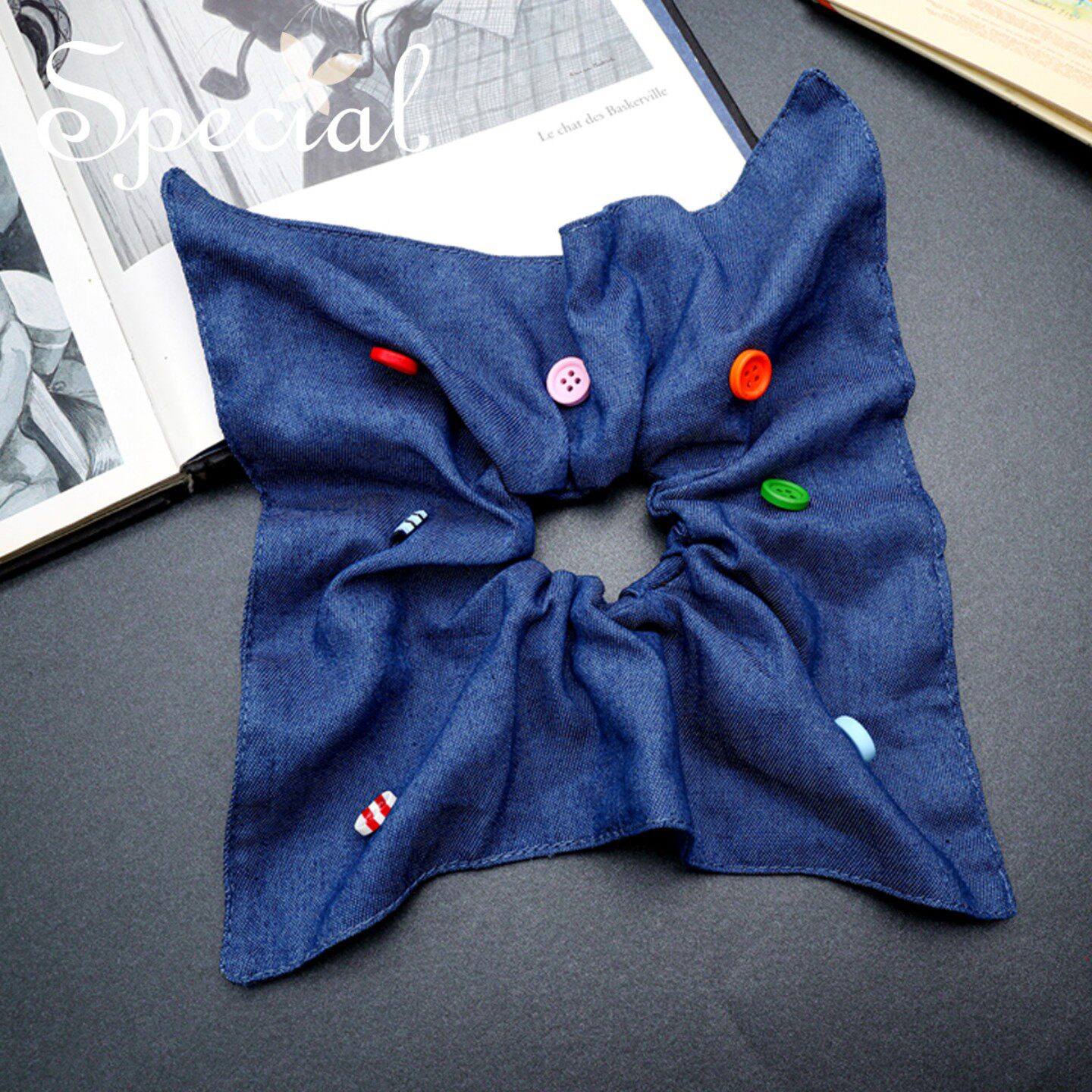 欧美轻奢发圈防滑头花发饰马尾扎头发发绳头饰2026年新款