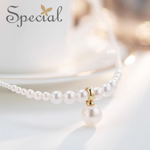 2026礼物新 SPECIAL复古轻奢设计感气质小众清新项链颈链配饰女款