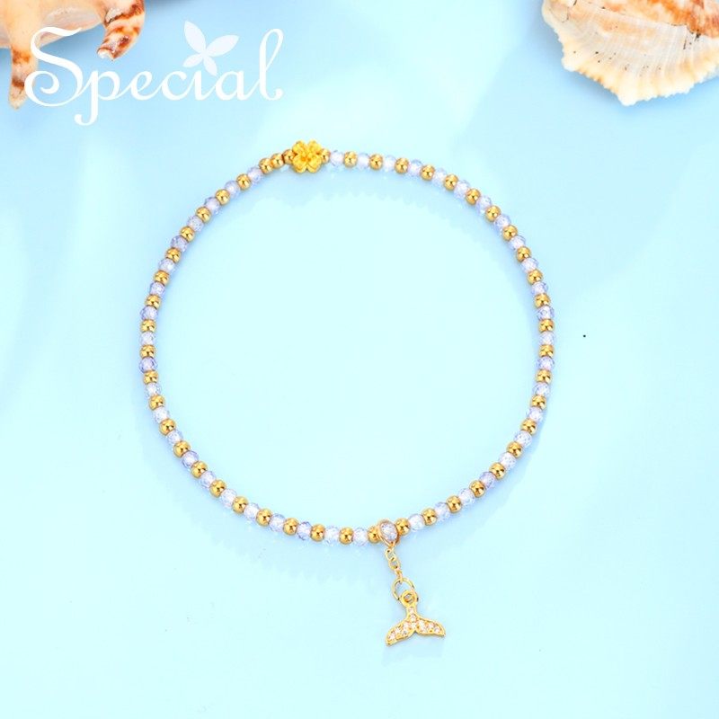 SPECIAL欧美轻奢小众设计鱼尾设计紫水晶脚链脚环脚饰女2026新款,饰品/流行首饰/时尚饰品新,脚链,淘宝优惠券,粉丝福利购,淘宝优惠卷