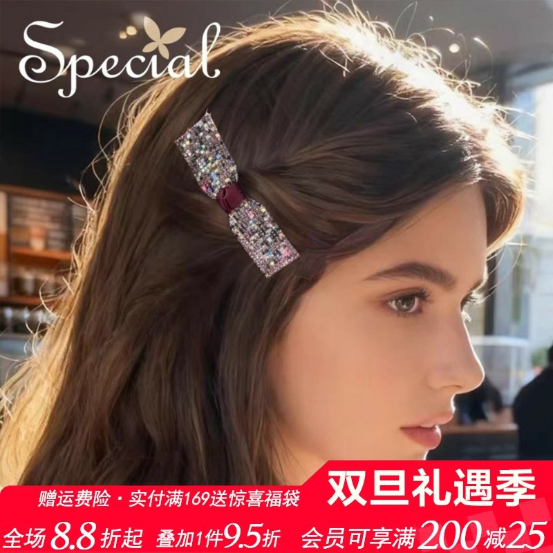 special欧美手工蝴蝶结发饰女款