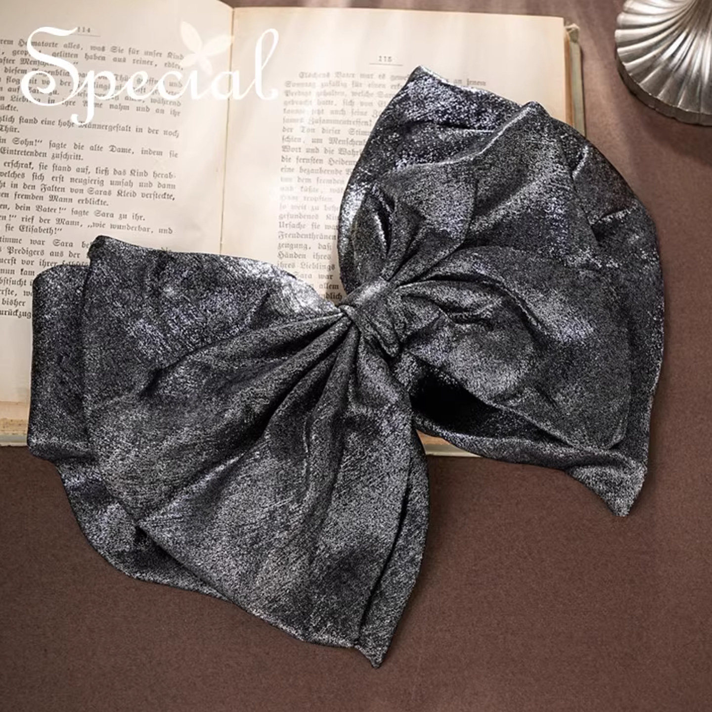 SPECIAL欧美轻奢气质蝴蝶结弹簧夹优雅小众发夹发饰女2026年新款,饰品/流行首饰/时尚饰品新,发饰,淘宝优惠券,粉丝福利购,淘宝优惠卷