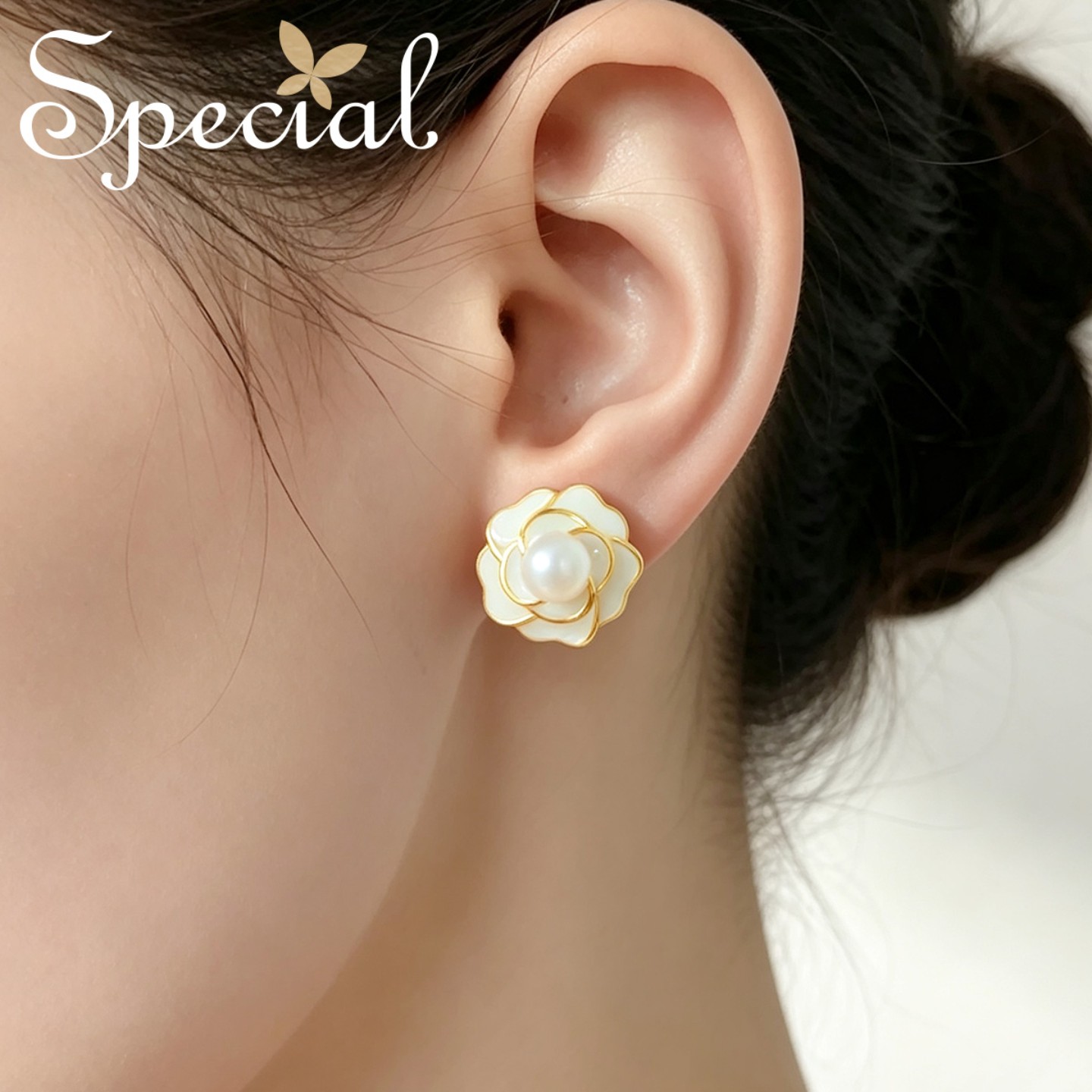 special淡水珍珠铜时尚发饰