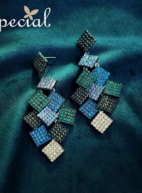 SPECIAL复古欧美长款显瘦个性设计感耳钉耳坠耳饰女2026新款礼物