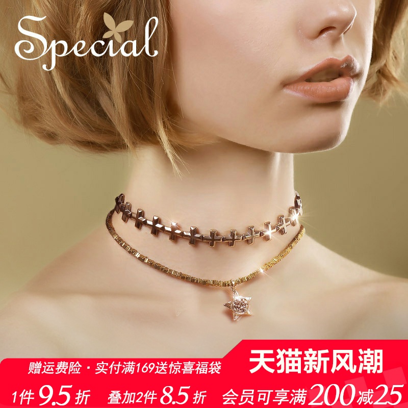SPECIAL轻奢女项链锁骨链新款潮