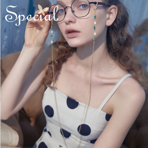 SPECIAL多用眼镜链项链毛衣链女