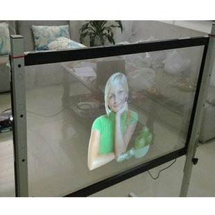 韩国进口全息膜3D全息投影膜透明膜互动双面幻影成像膜橱窗背投膜