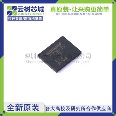 原装正品 W25Q256FVEIG WPDFN-8 256Mbit NOR FLASH存储器
