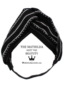 chic风发带民族条纹ins同款交叉发箍复古防滑韩国ulzzang头饰百搭